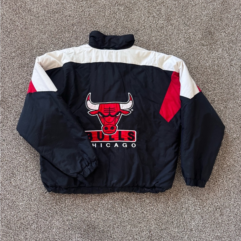 Chicago Bulls Black and Red Jacket